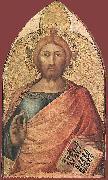 Simone Martini Blessing Christ oil painting artist